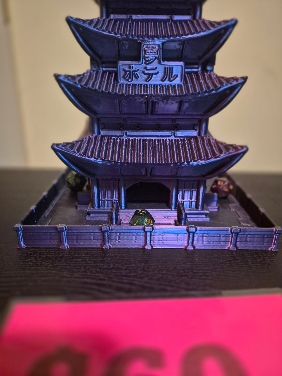 Temple Dice Roller 3D Printed - Great for Games and Puzzles