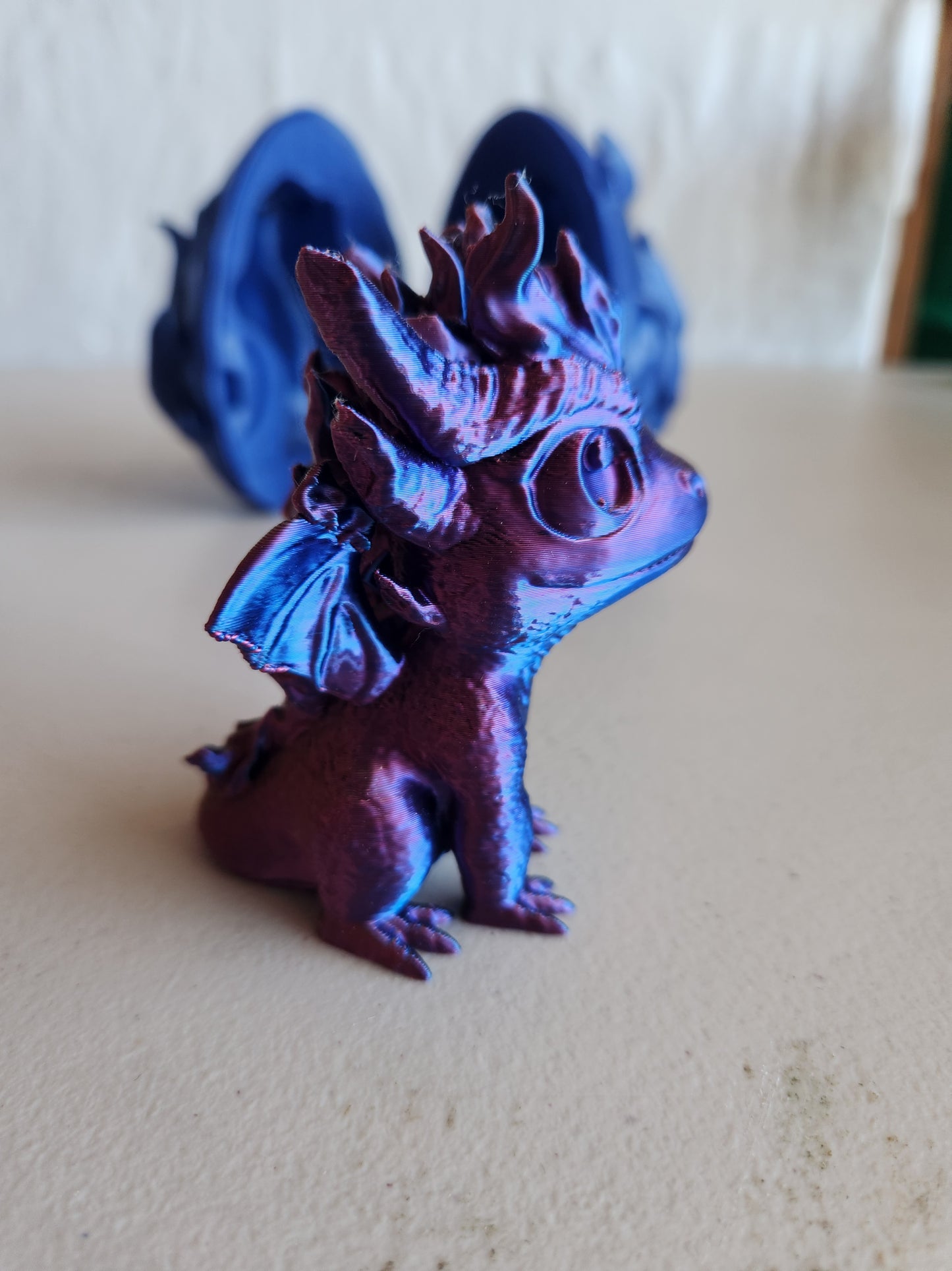 Fire dragon with egg