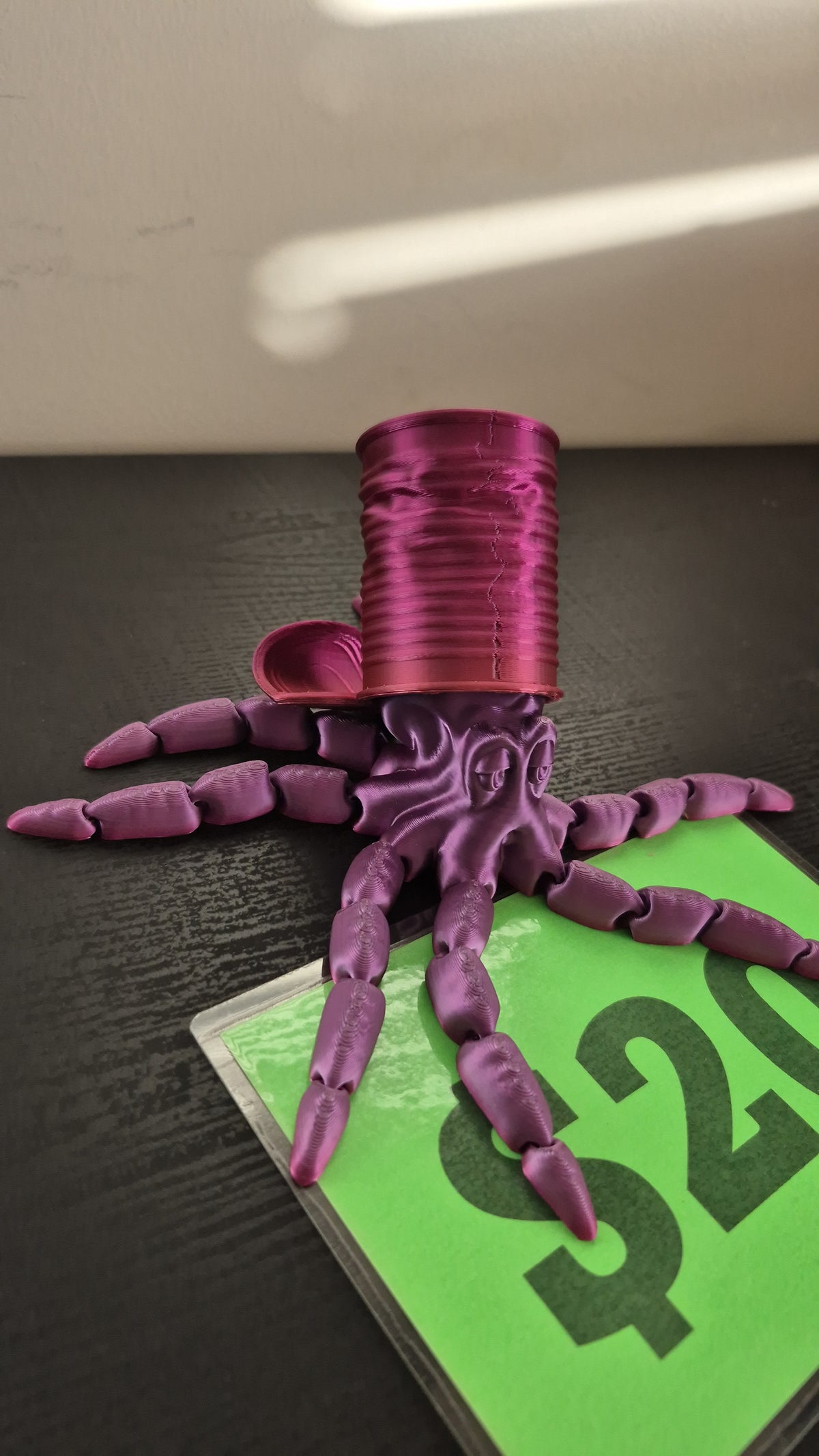 Octopus with can