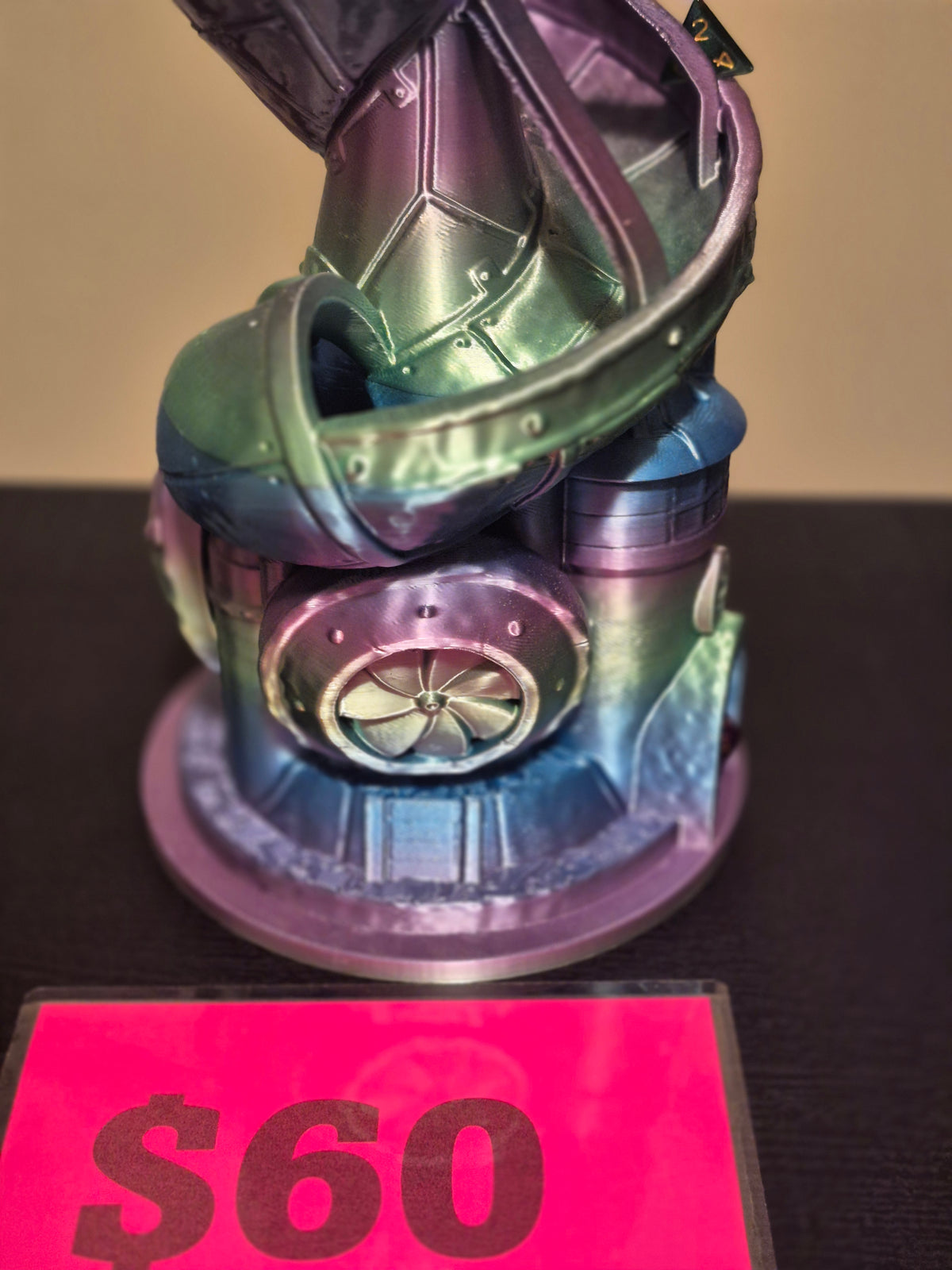 LG Space Dice Roller 3D-Printed - Perfect for Gaming