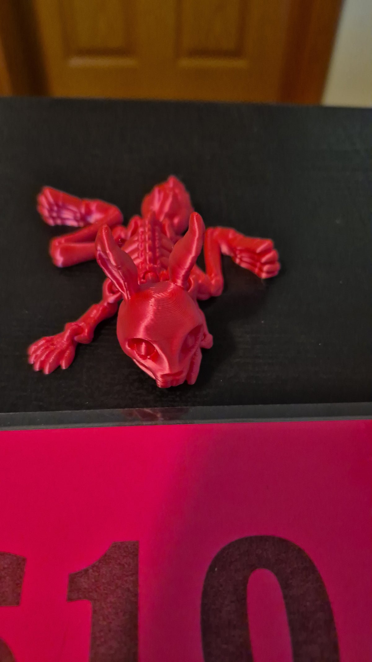 Bunny Skeleton 3D-Printed - Unique Design with Colorful Features
