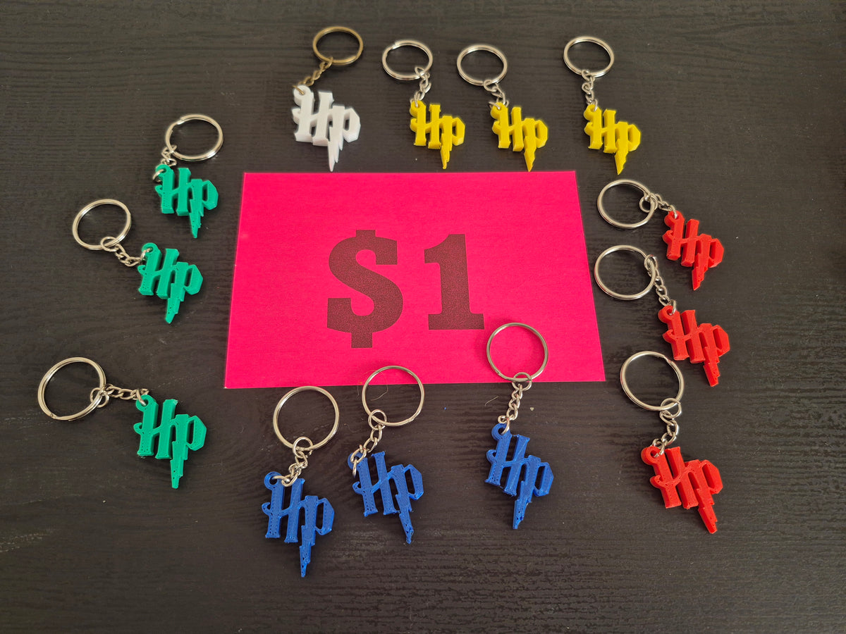 Harry Potter keychains, HP.