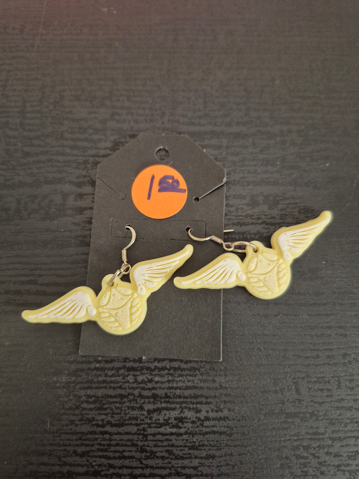 Harry Potter snitch earrings