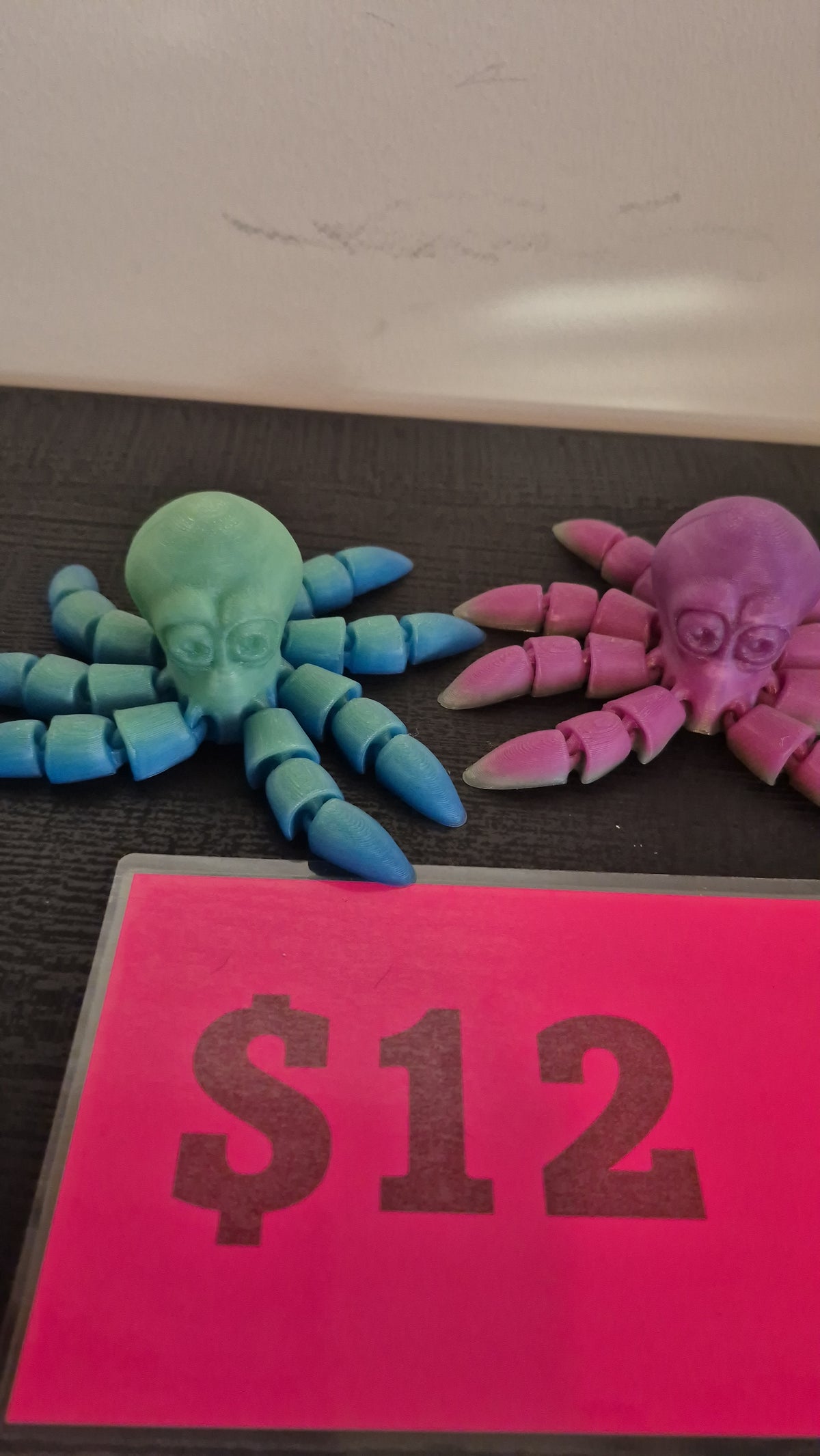 Octopus 3D-Printed Product - Original Design, Lightweight Construction, Versatile Use