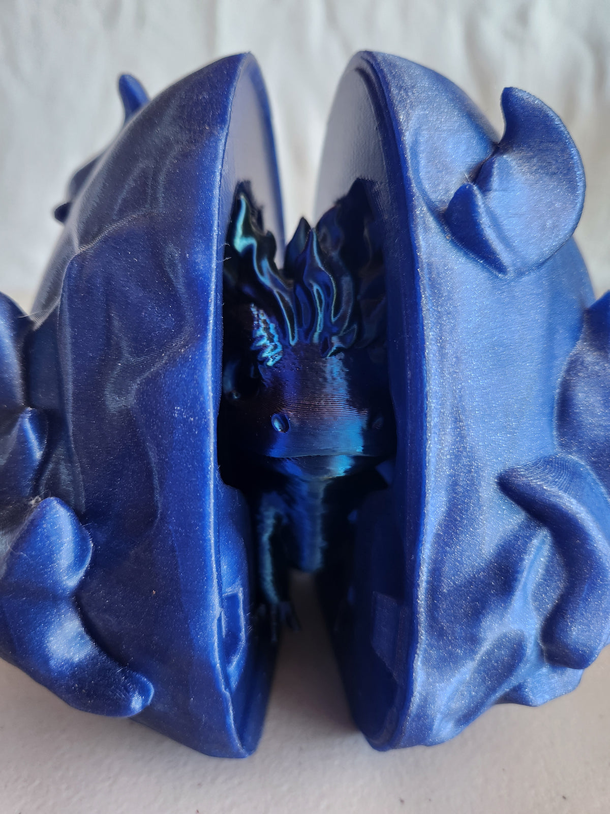 Fire dragon with egg