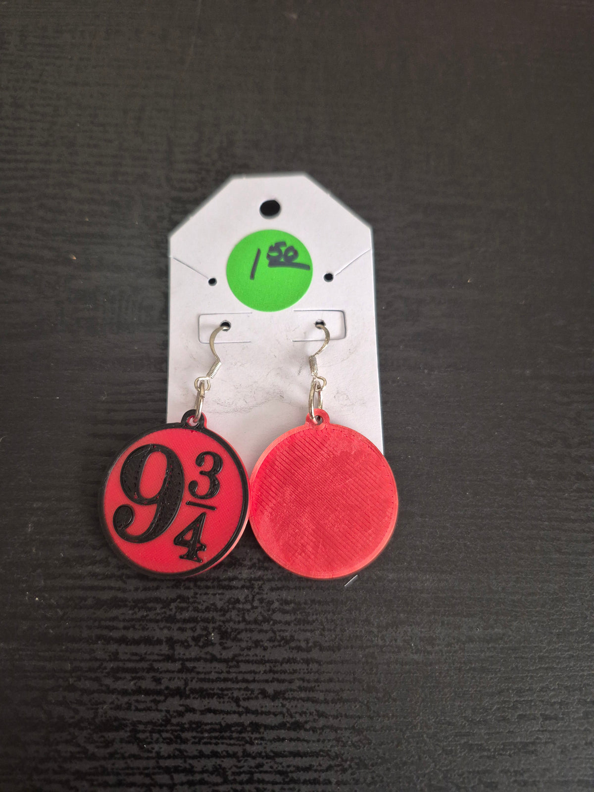 Harry Potter 9 3/4 earrings