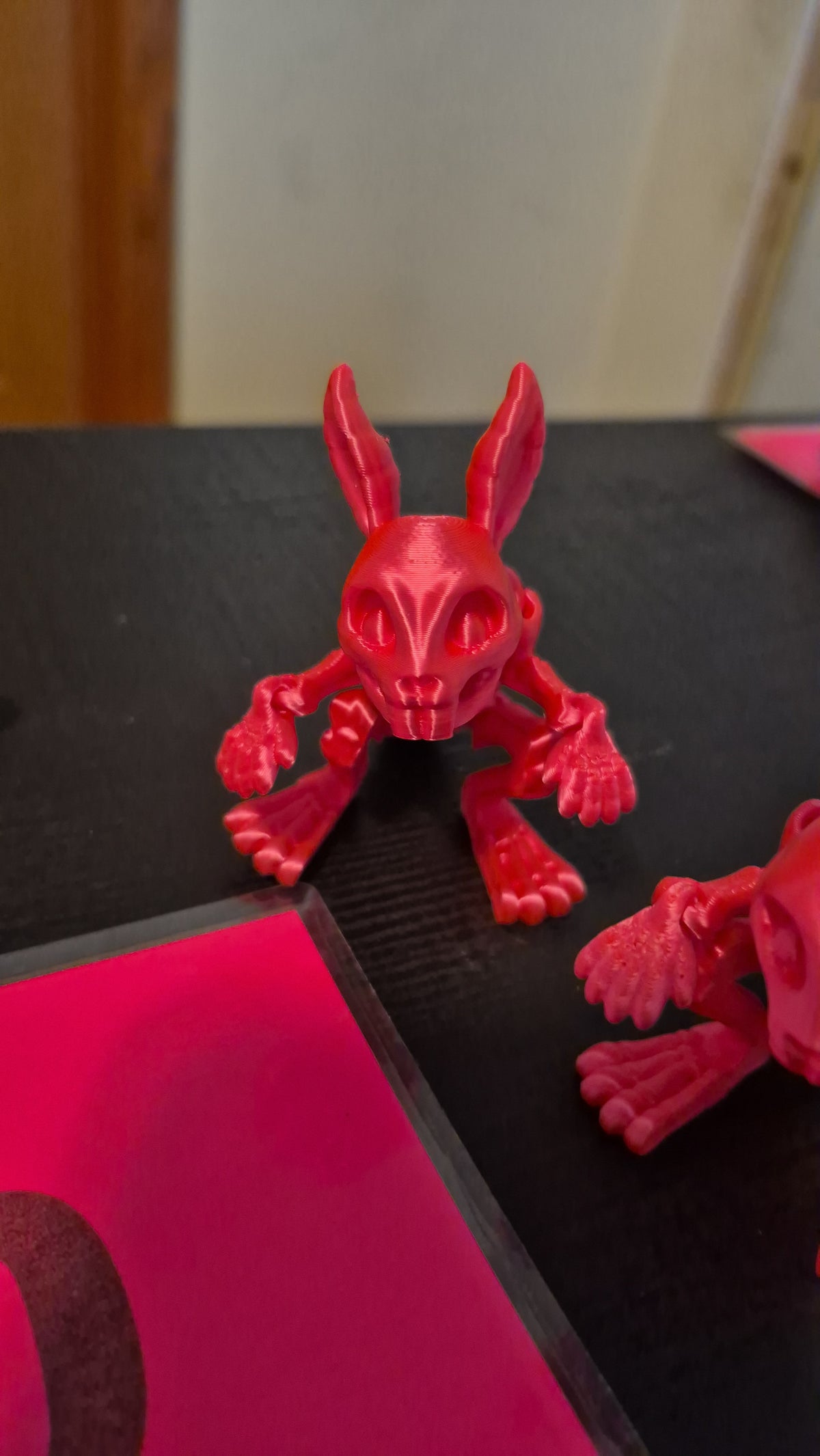 Bunny Skeleton 3D-Printed - Unique Design with Colorful Features