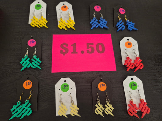 Harry Potter HP earrings