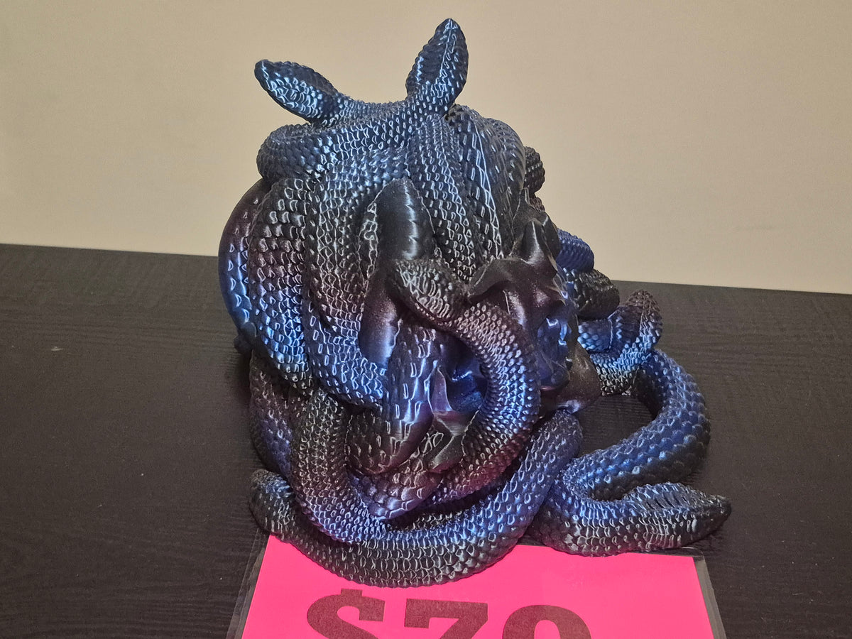 Medusa dice roller, figurines