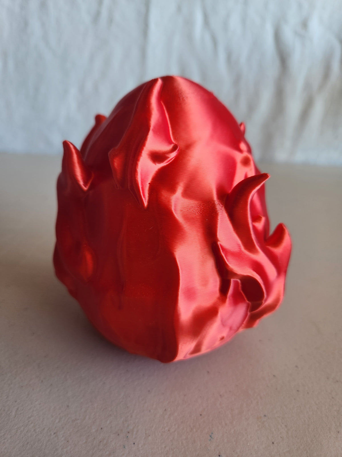 Fire dragon with egg