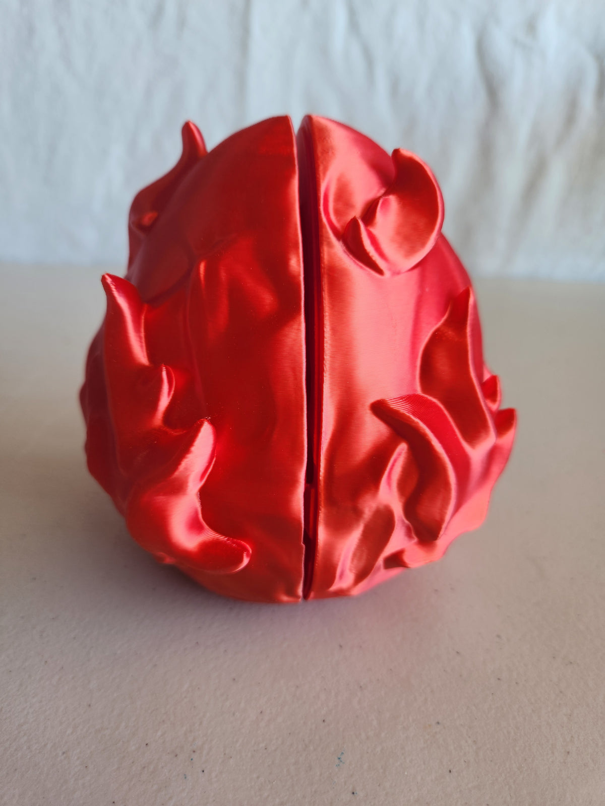 Fire dragon with egg