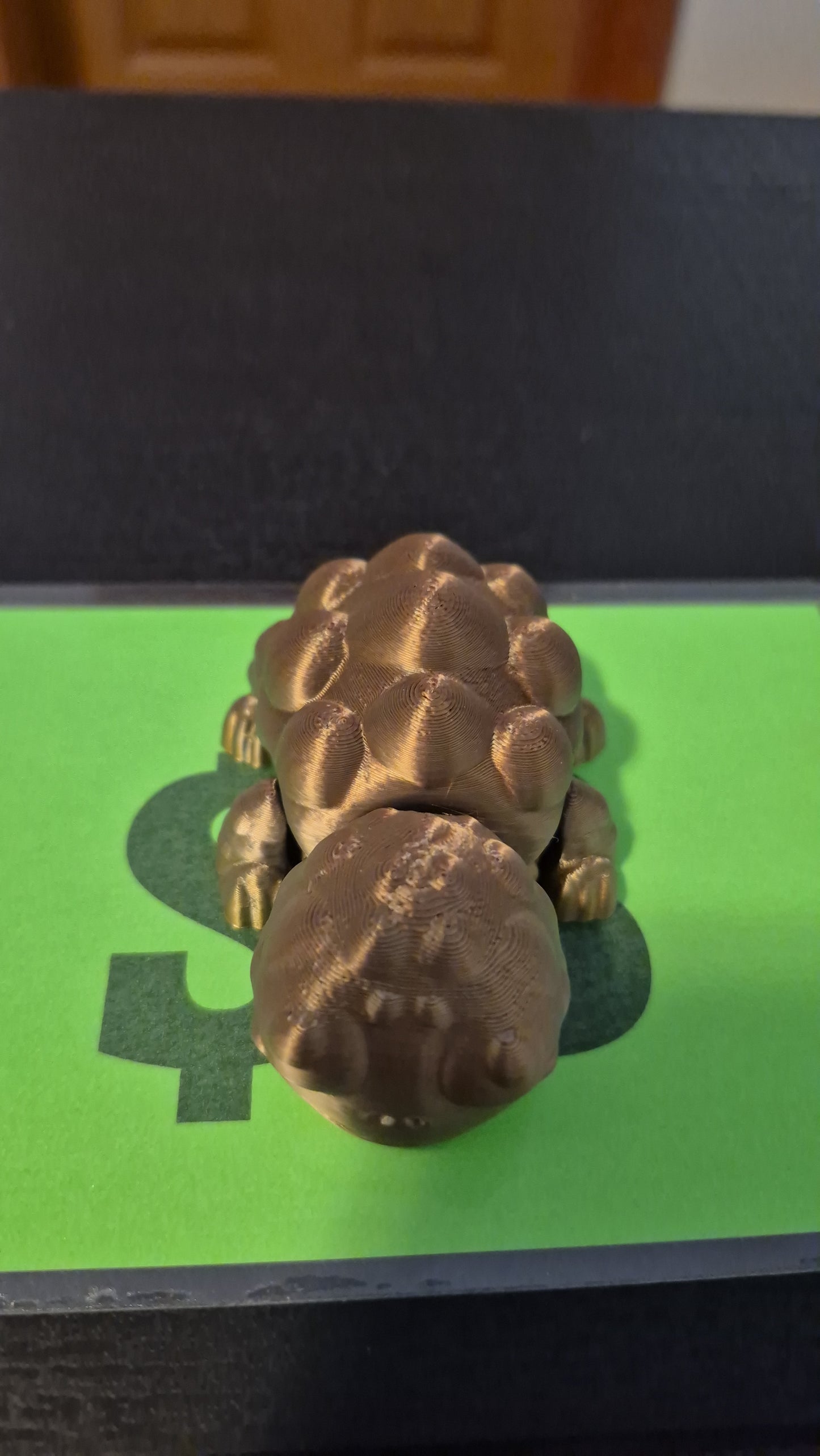 Cute Bumpy Turtle 3D-Printed - Simple Design with Cute Features
