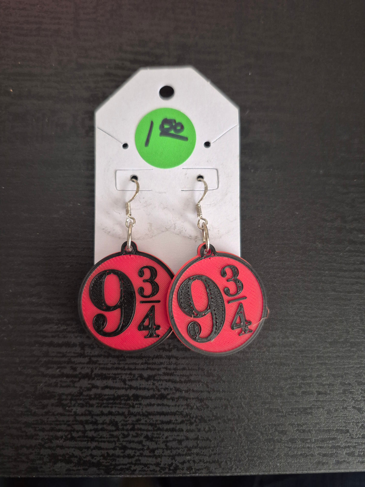Harry Potter 9 3/4 earrings