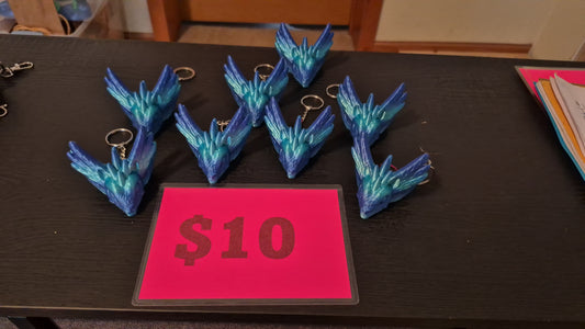 Sky kitty keychains