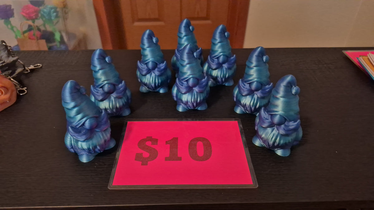 Gnomes 3D Printed - Unique Design with No Additional Features or Text