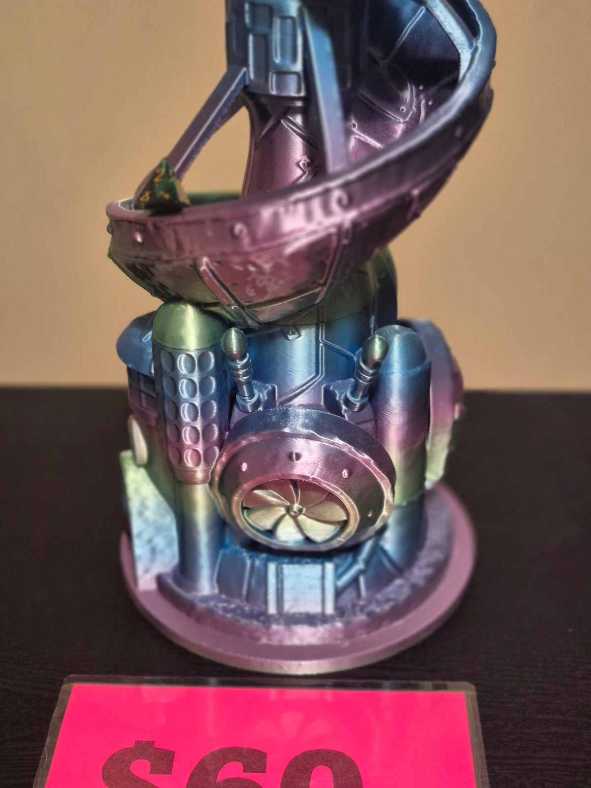 LG Space Dice Roller 3D-Printed - Perfect for Gaming
