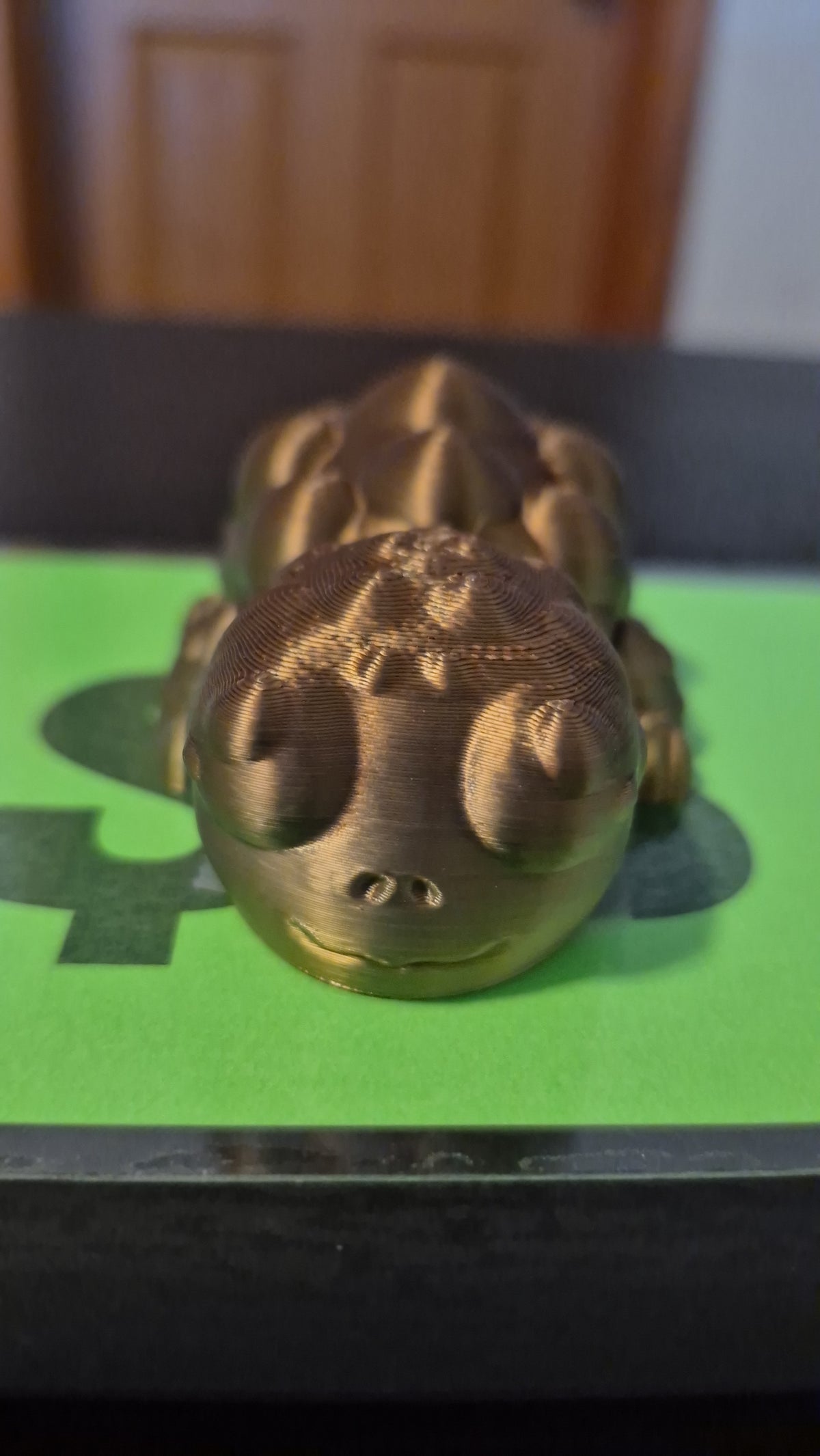 Cute Bumpy Turtle 3D-Printed - Simple Design with Cute Features
