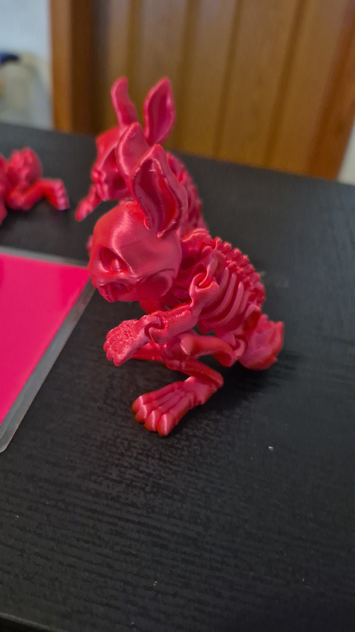 Bunny Skeleton 3D-Printed - Unique Design with Colorful Features