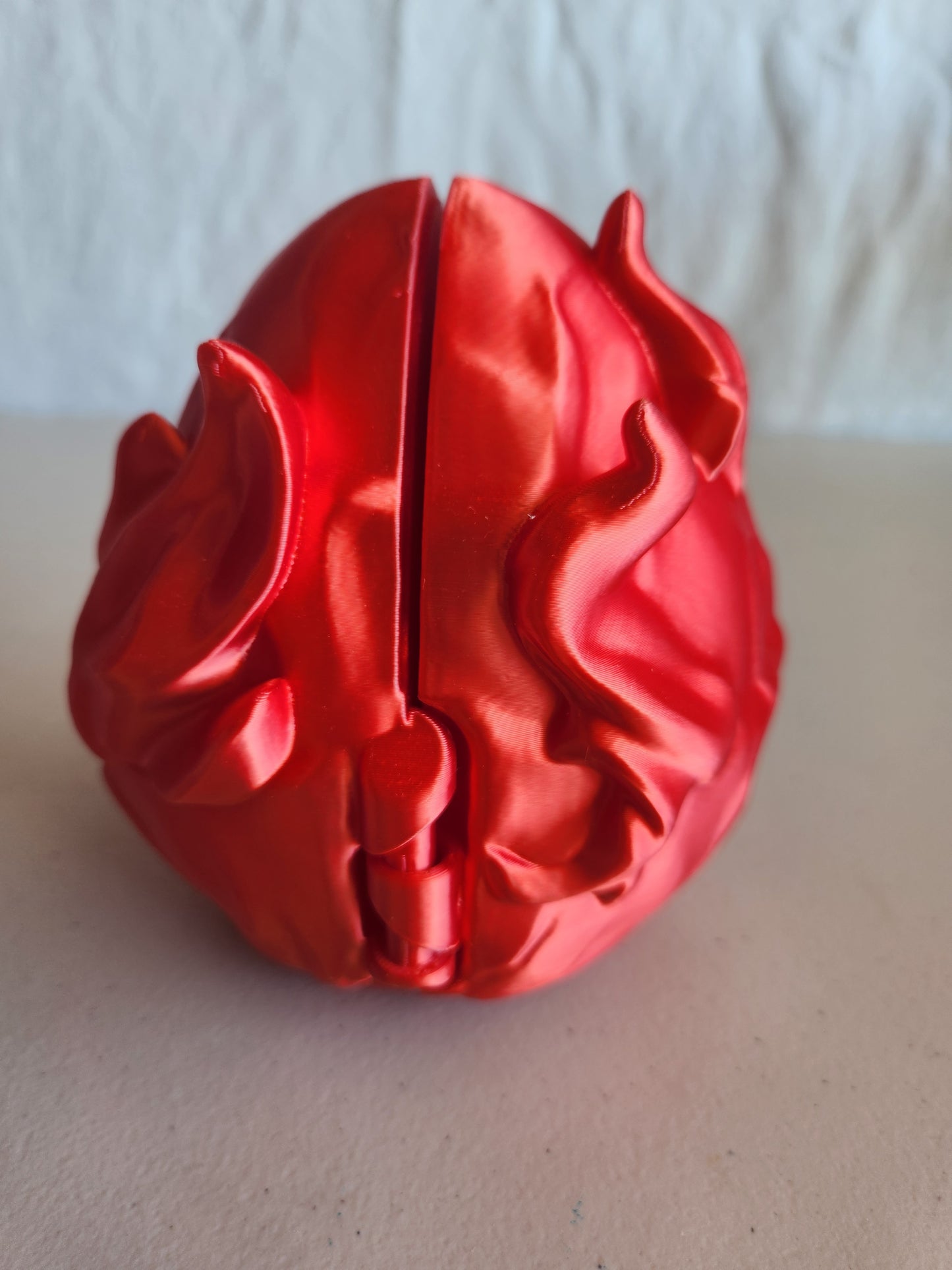 Fire dragon with egg
