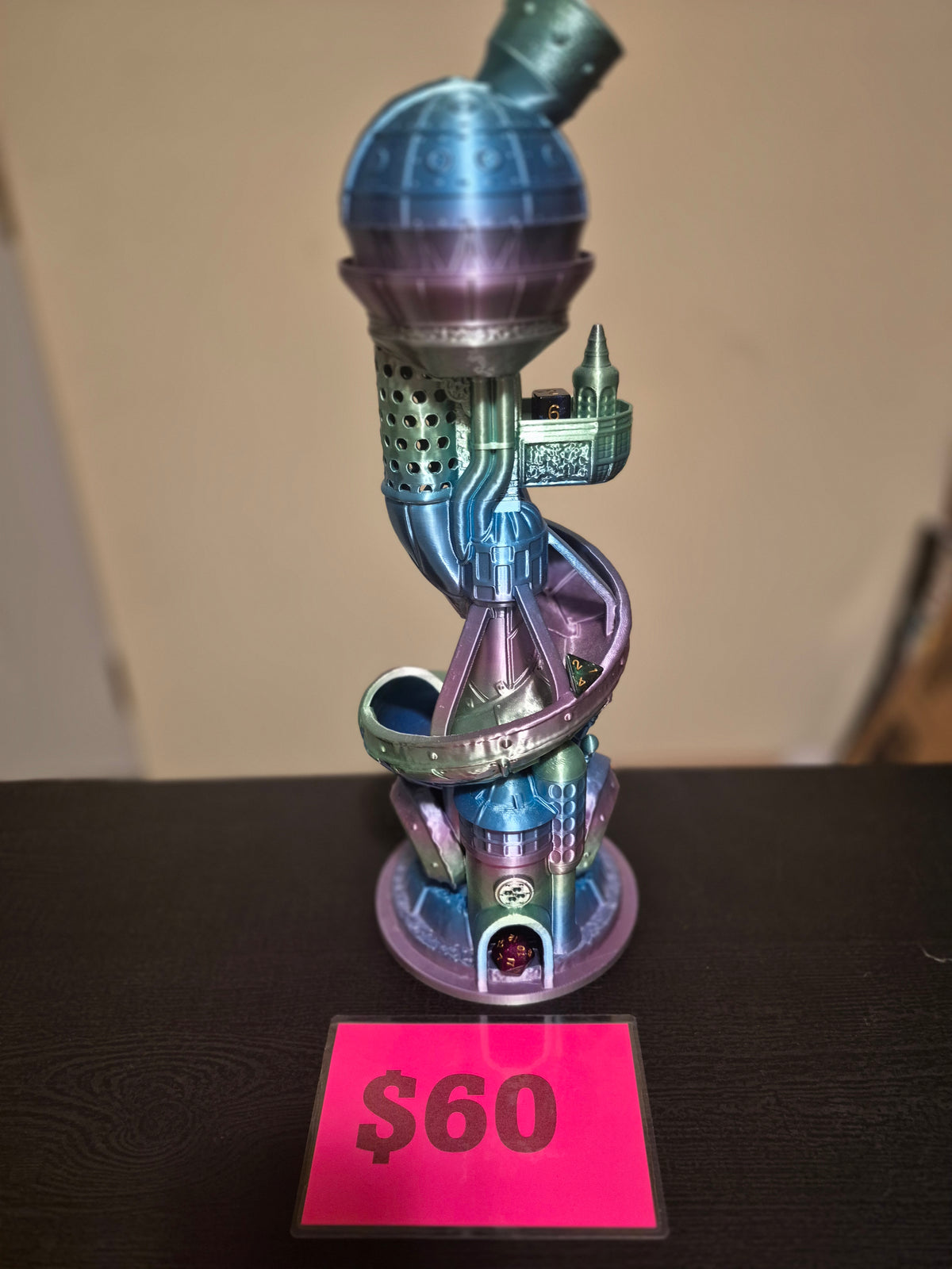 LG Space Dice Roller 3D-Printed - Perfect for Gaming
