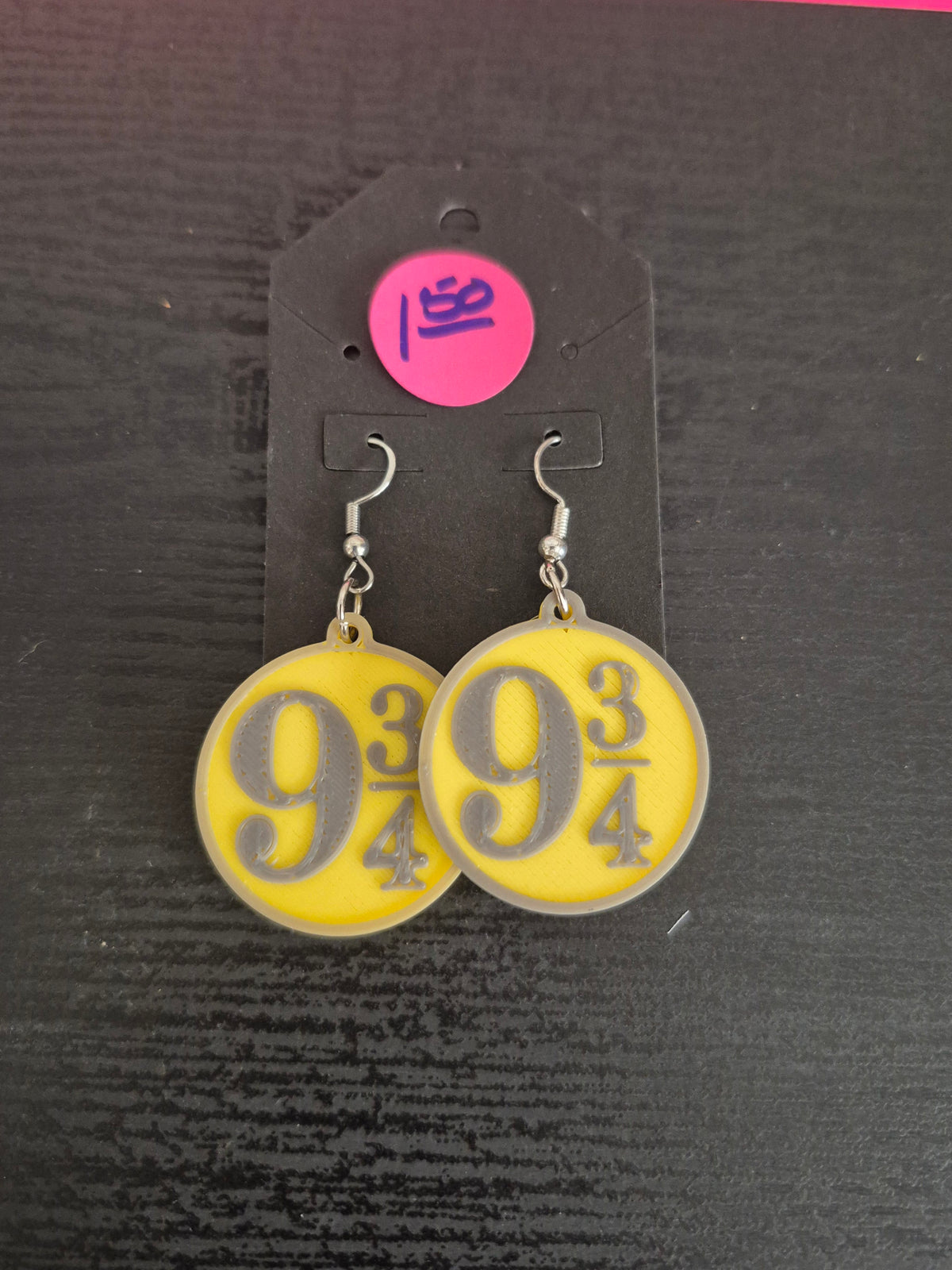 Harry Potter 9 3/4 earrings