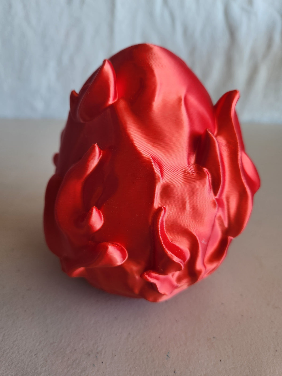 Fire dragon with egg