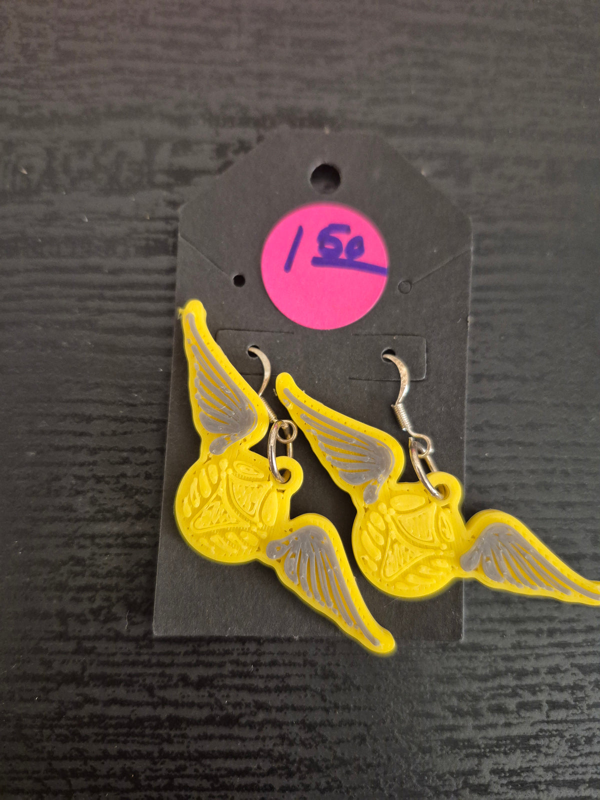 Harry Potter snitch earrings