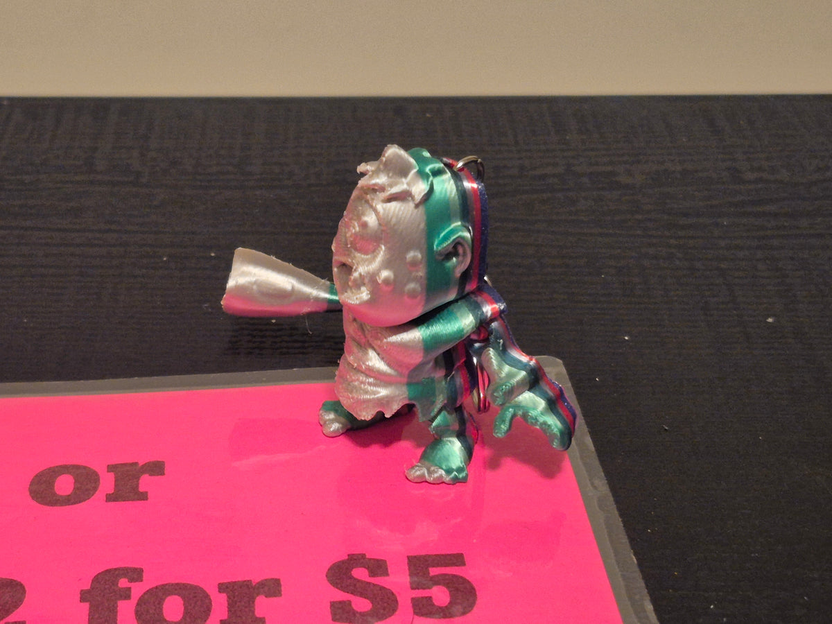 Oger keychain, 2 for $5. Made by 3D Printing