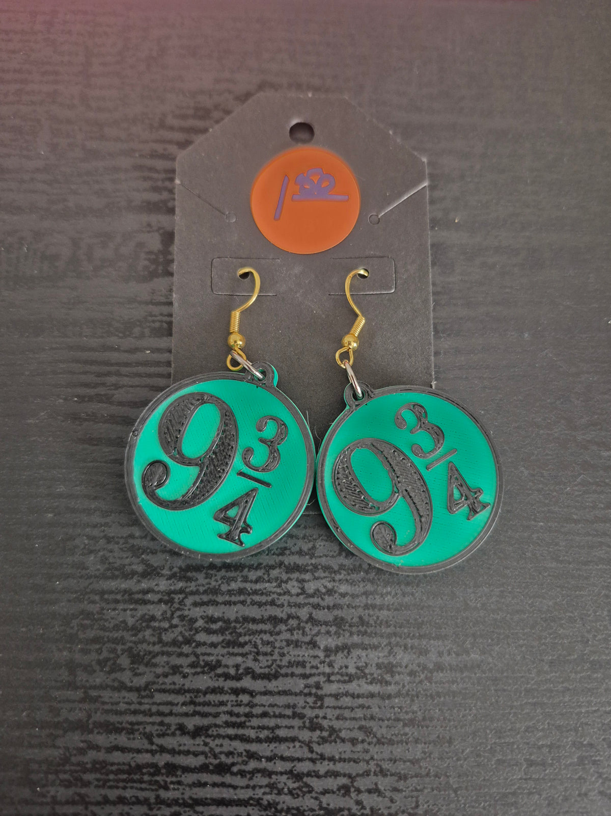 Harry Potter 9 3/4 earrings